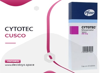 En cusco es probable que encuentres cytotec en Cusco para abortar y sus variantes en farmacias, pero la venta sin receta es imposible, ¡descuida! Somos tu mejor opción de compra ¡contáctanos ya!
